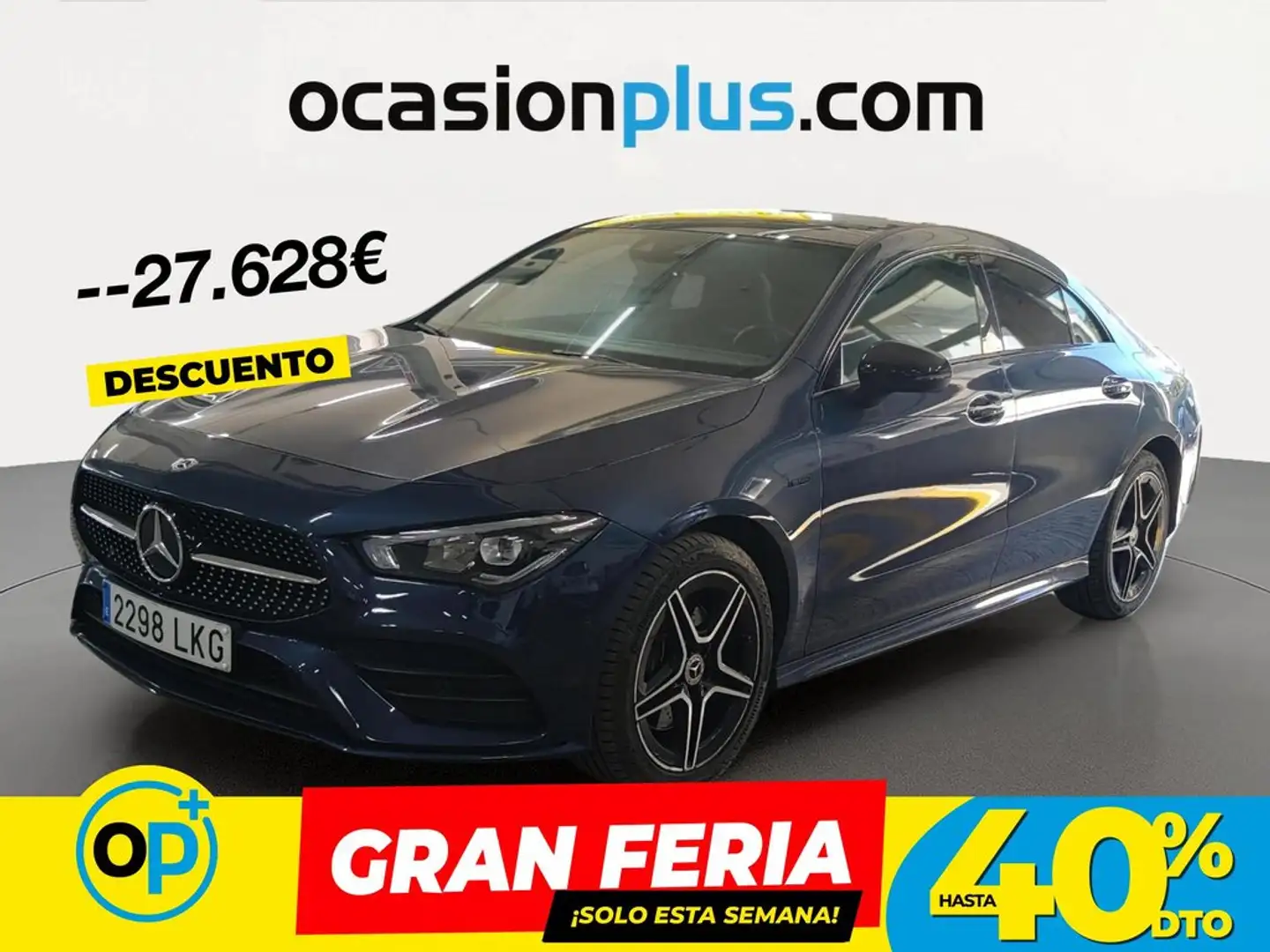 Mercedes-Benz CLA 250 250e 8G-DCT Azul - 1