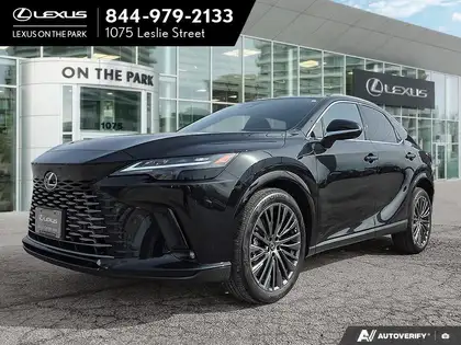 Black 2026 Lexus RX Hybrid SUV / Crossover Automatic