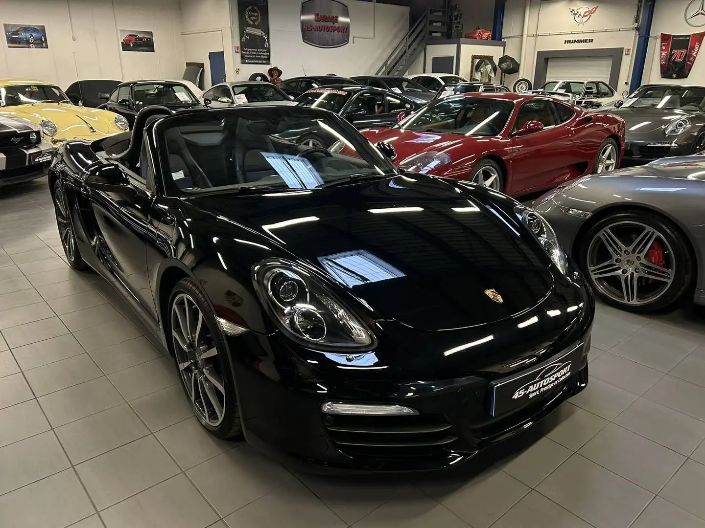 Porsche Boxster 981 2.7 265ch Black Edition PDK Black - 1
