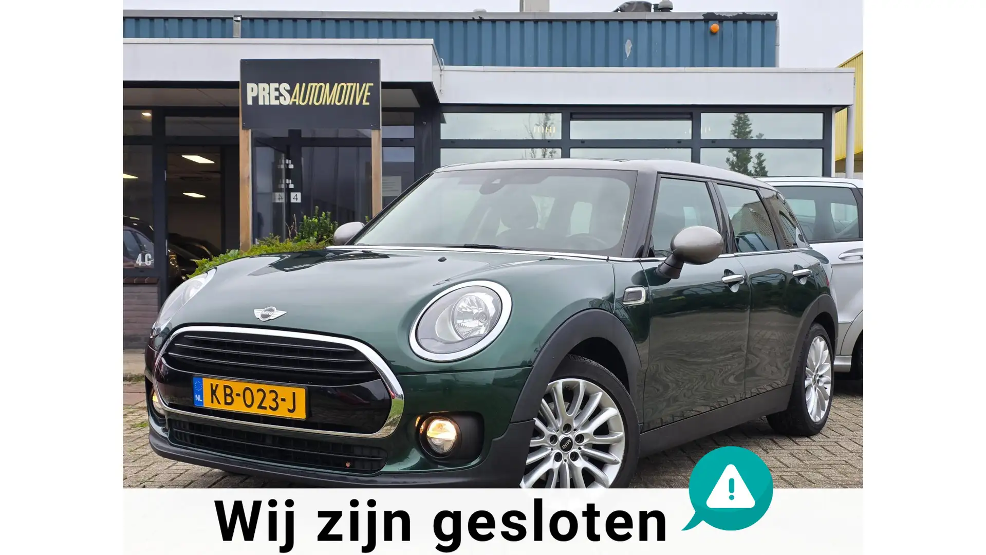 MINI Cooper Clubman Mini 1.5 Business |AIRCO|CRUISE|NAVI|PDC Zielony - 1