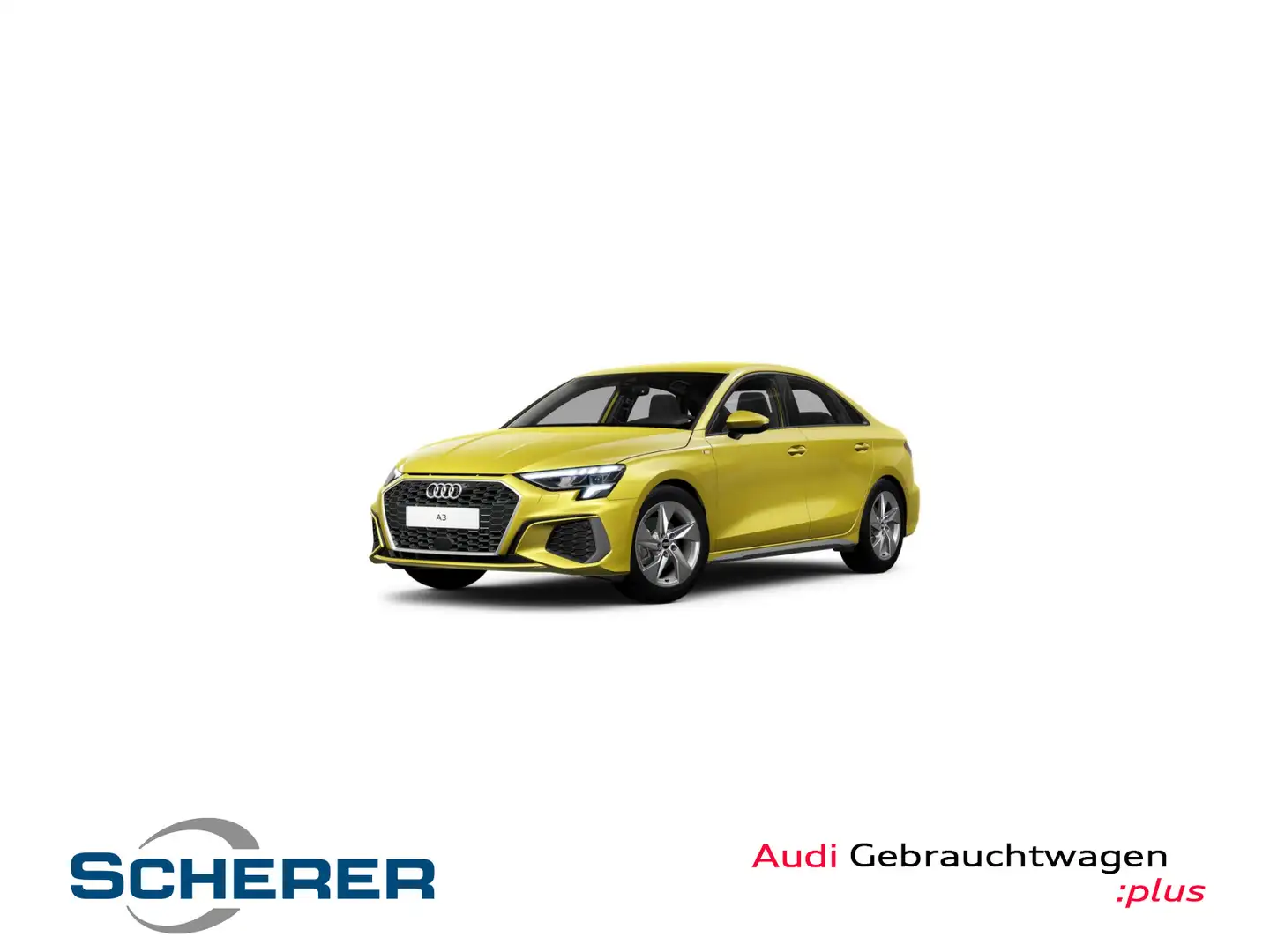 Audi A3 S line 30 TDI S tronic LED NAVI EPH Gelb - 1