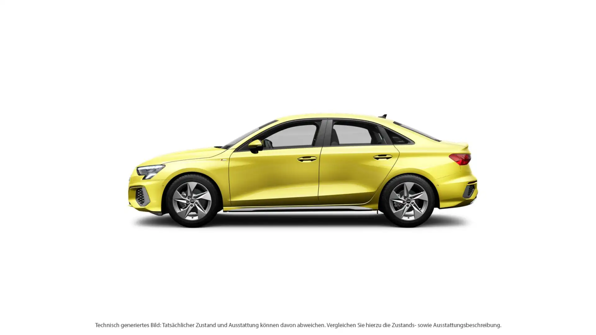 Audi A3 S line 30 TDI S tronic LED NAVI EPH Gelb - 2