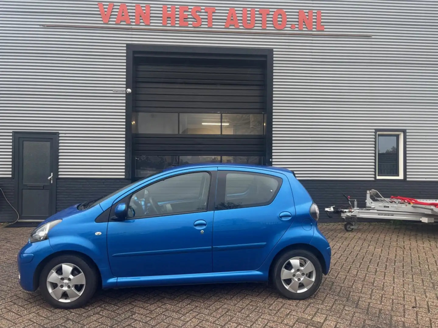 Toyota Aygo 1.0-12V Ned auto ( NAP ) 3 MND GAR | AIRCO | SPORT Blau - 1