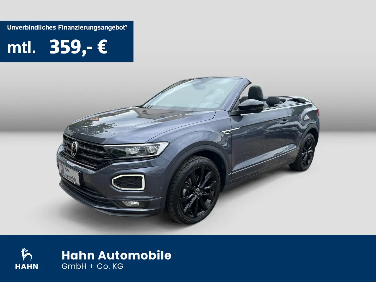 Volkswagen T-Roc 1.5TSI DSG R-Line AHK ACC LED Ca Gris - 1