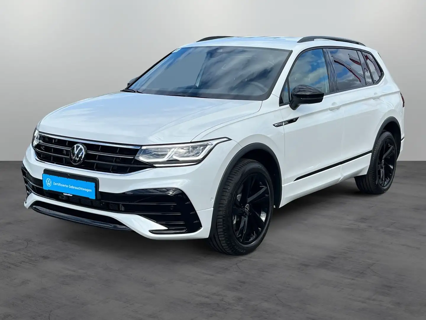 Volkswagen Tiguan Allspace R-Line 2.0TDI 4M DSG/ Matrix,AHK Weiß - 2