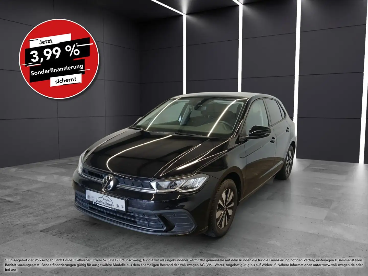 Volkswagen Polo MOVE 1.0TSI LED NAV SHZ AppCon Climatronic Negro - 1