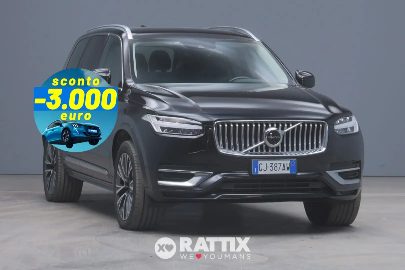 Volvo XC90 2.0 B5 Hybrid Inscription Geartronic AWD 7p.ti Nero - 1
