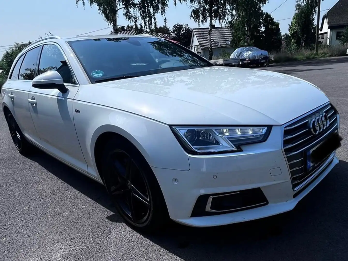 Audi A4 A4 Avant Diesel Avant 2.0 TDI S tronic sport Weiß - 1