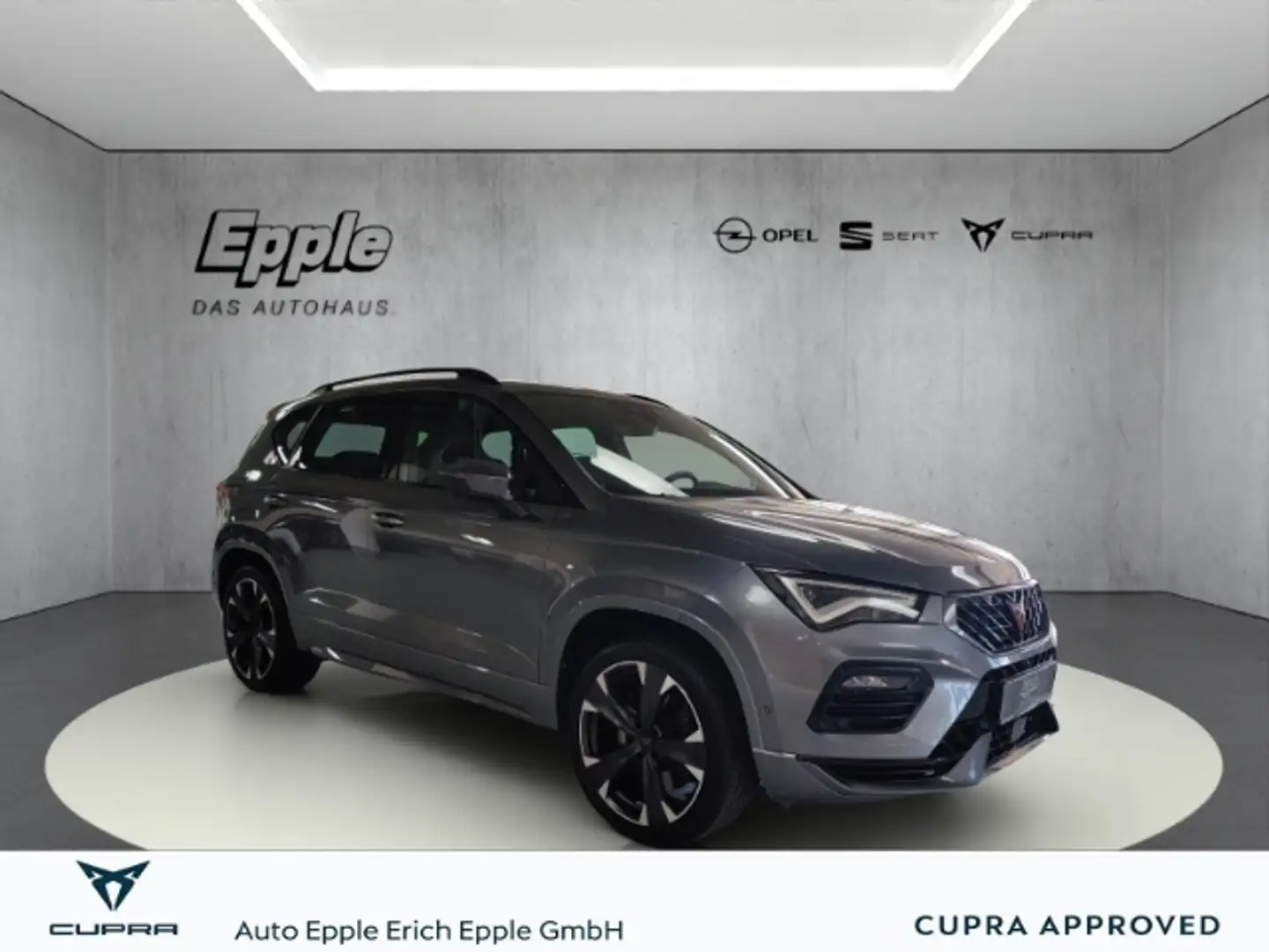 CUPRA Ateca AHK-Navi Leder Memory Sitze 360 Kamera Panodach Szary - 1