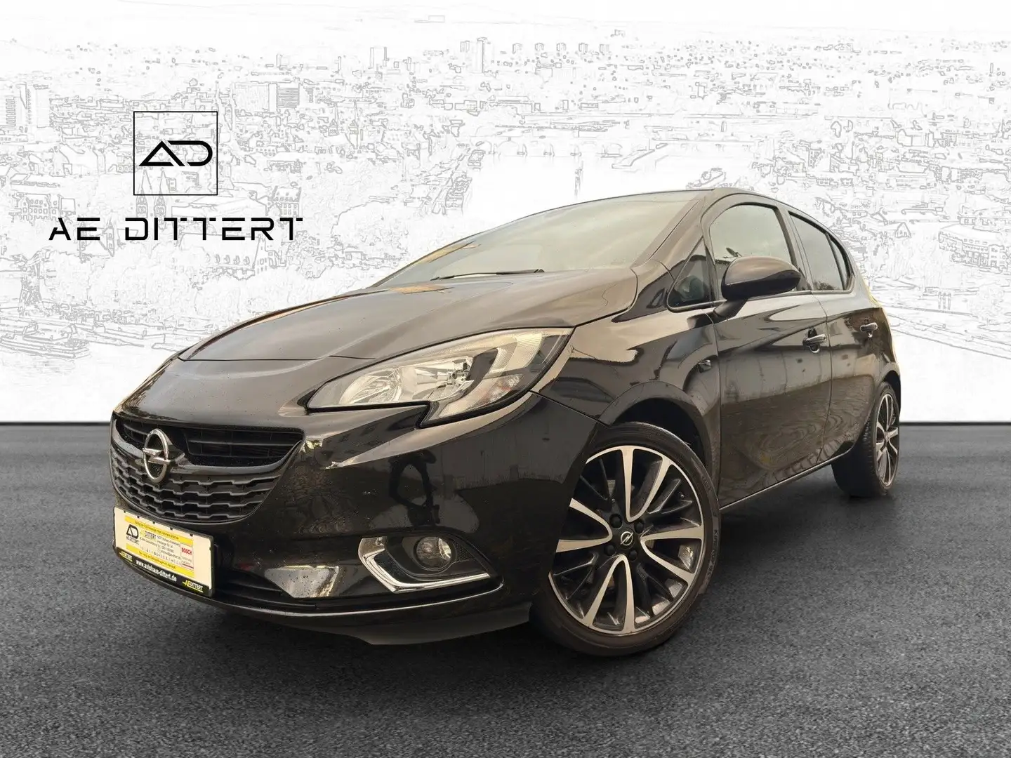 Opel Corsa E Color Edition Design Line+Carplay+Shz+ Noir - 2