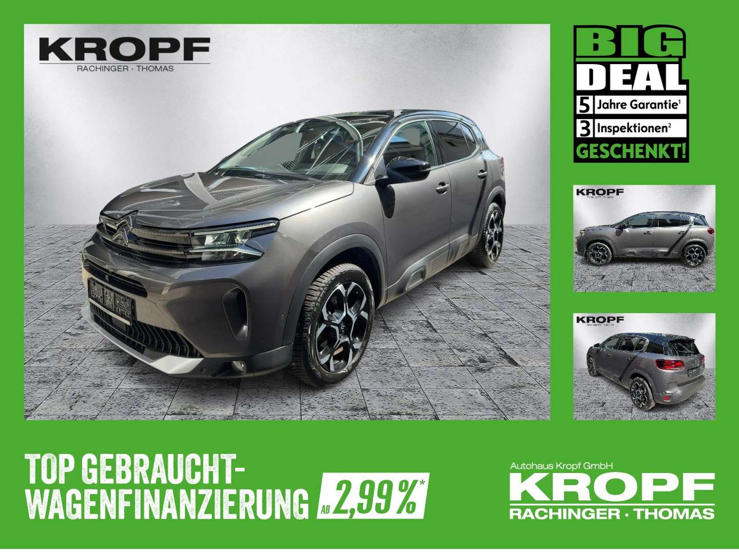 Citroen C5 AirCross nuo 356 €/ mėn Dyzelinas 2024m. Kita Automatinė
