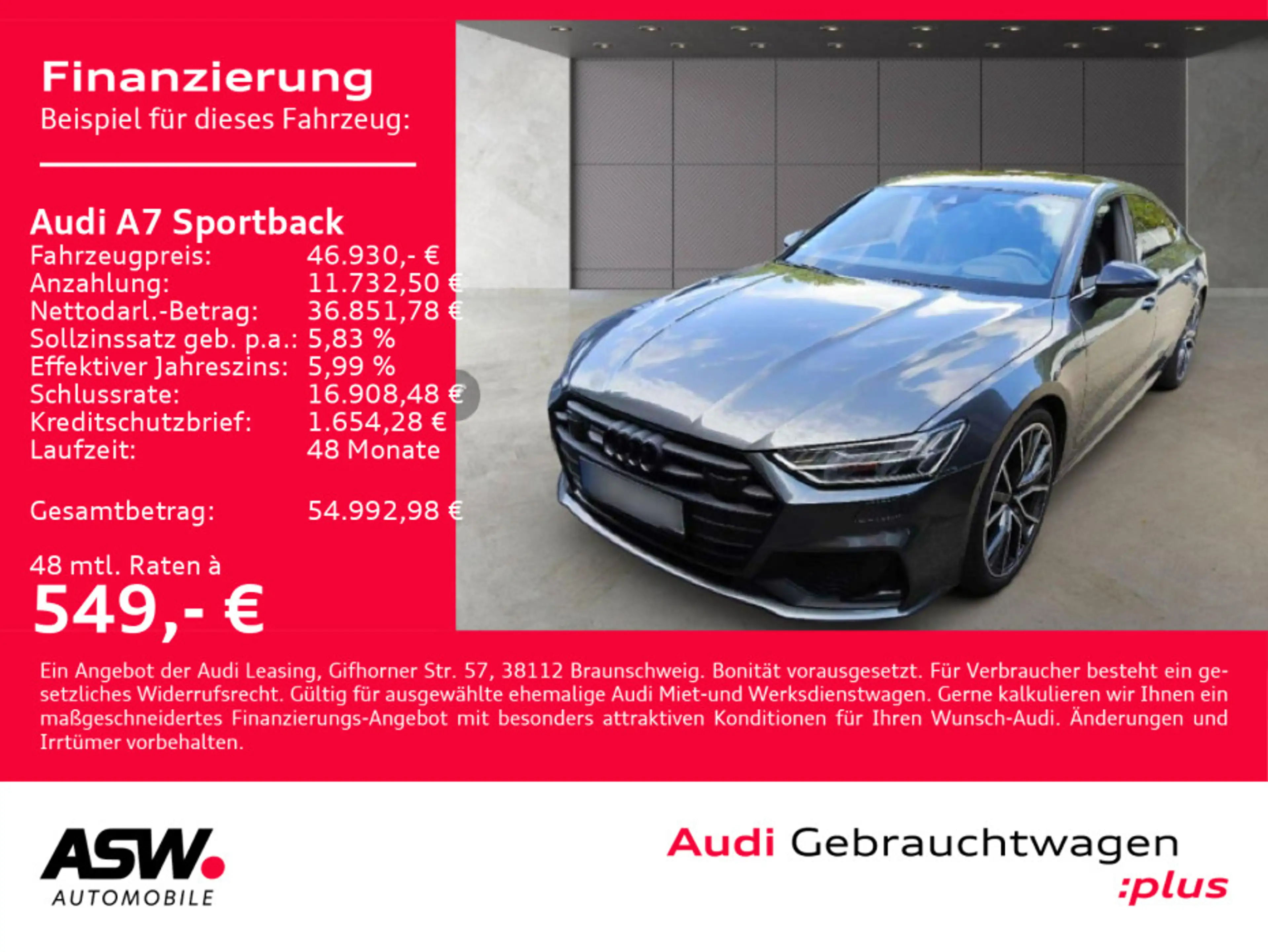 Audi A7 50TDI quattro PANO STANDHZ B&O HUD — photo 2