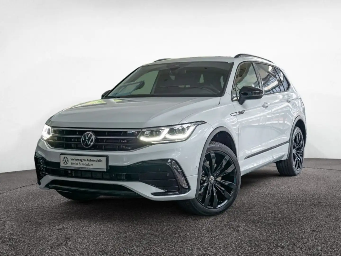 Volkswagen Tiguan Allspace 2.0 TDI 4M R-Line Black DCC AHK Weiß - 2