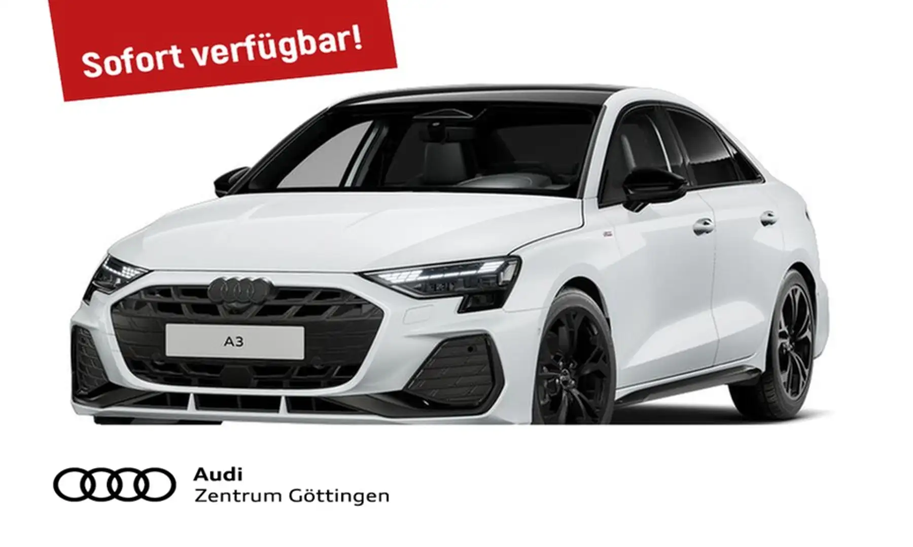 Audi A3 Limousine S line 35TFSI S tr. LED+SOUND+OPTIK Blanc - 1