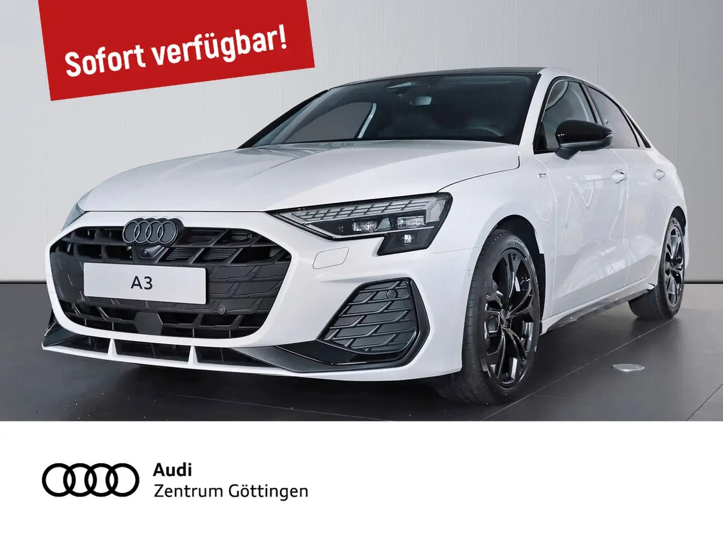 Audi A3 Limousine S line 35TFSI S tr. LED+SOUND+OPTIK Wit - 1