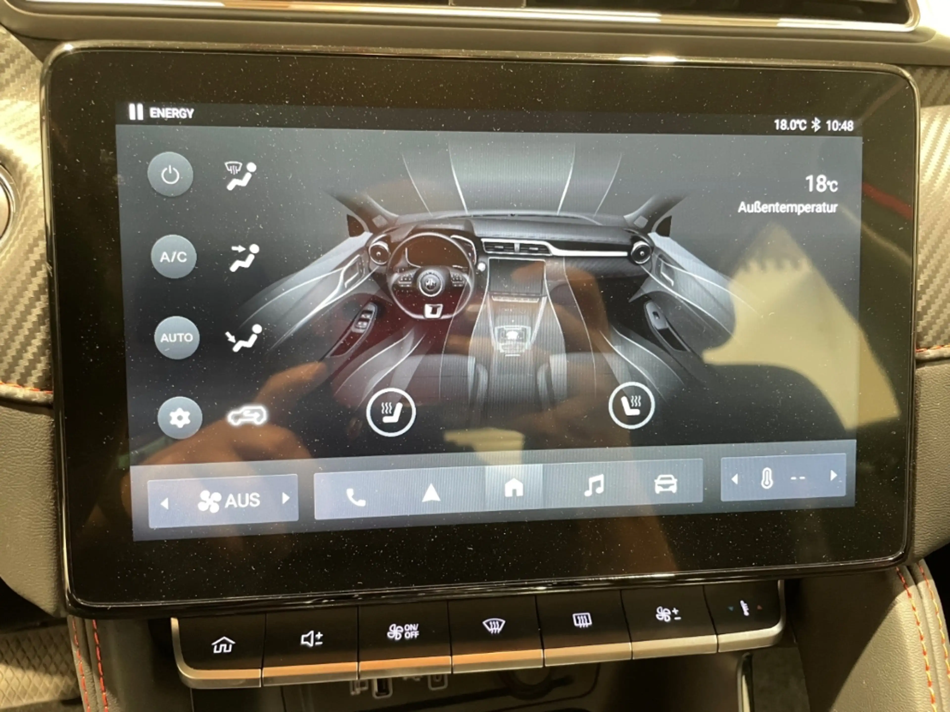 MG ZS EV Comfort Klima Navi LED ACC Rückfahrkamera — photo 9