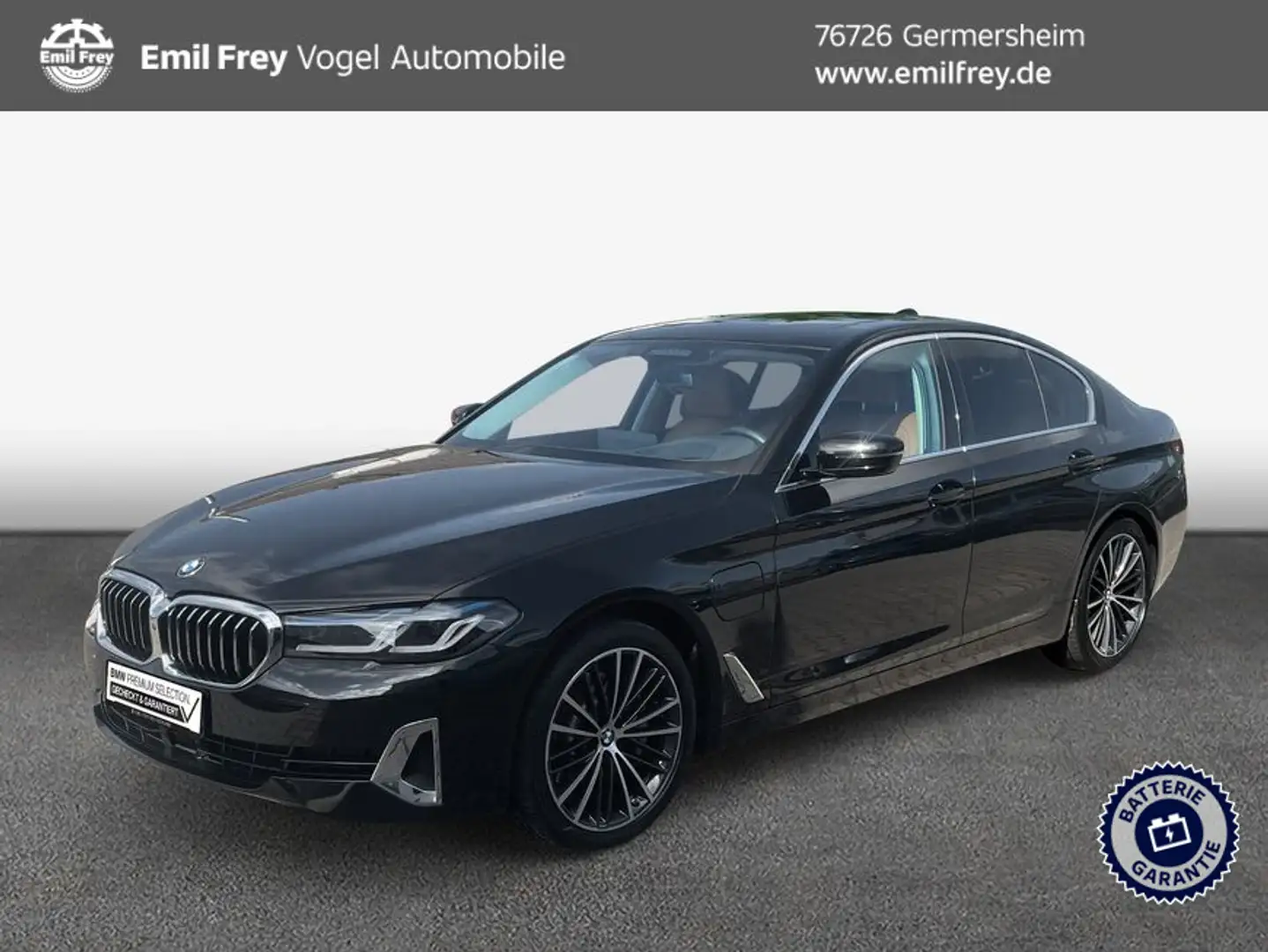 BMW 530 e Aut. Luxury Line Schwarz - 1