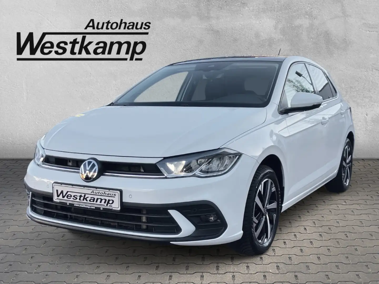 Volkswagen Polo Life 1,0 TSI DSG Anh.Kpl. Led Navi Weiß - 1