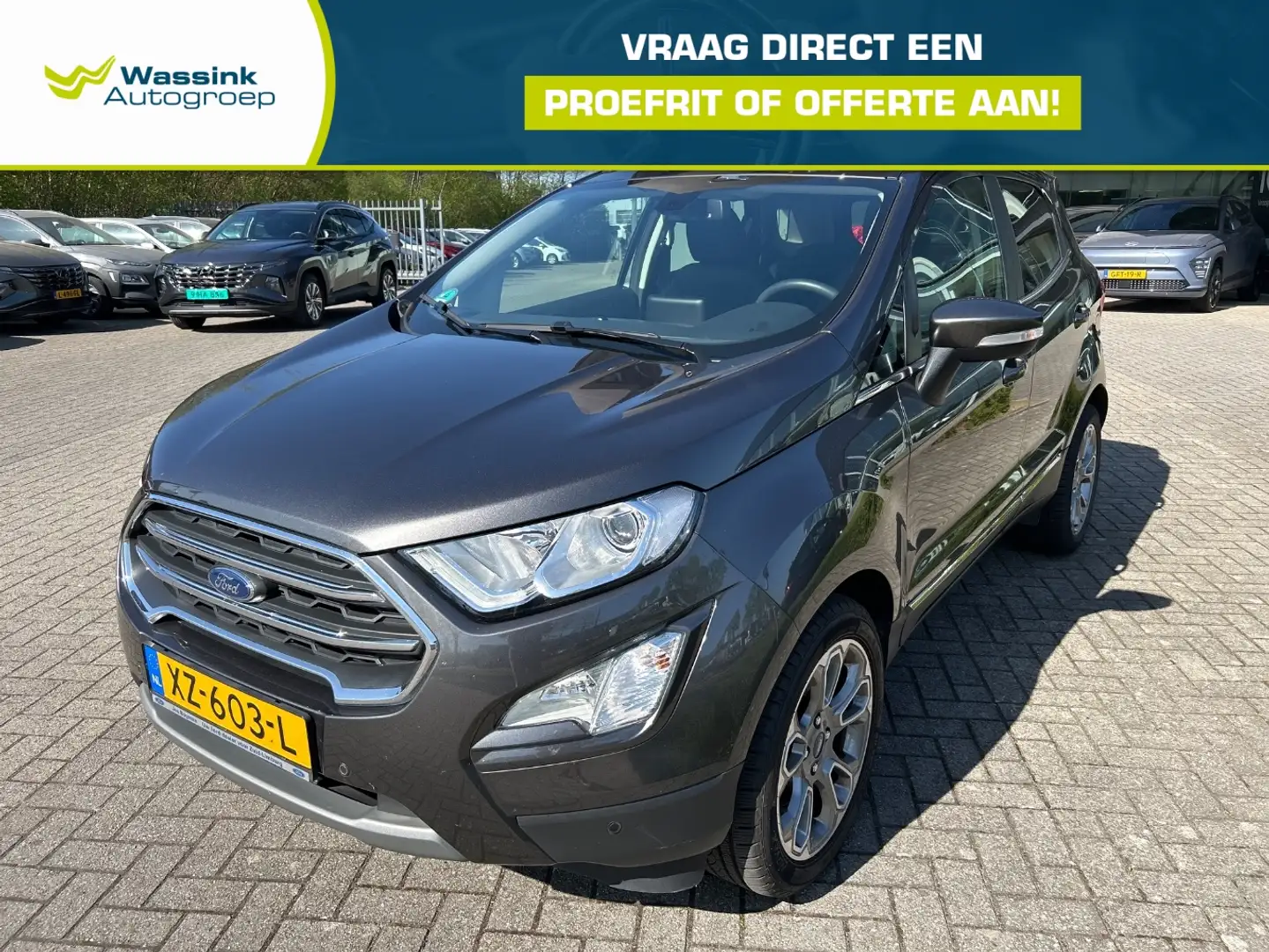 Ford EcoSport 1.0 EcoBoost 125pk Titanium Gris - 1