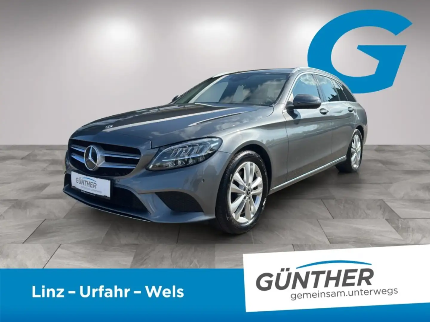 Mercedes-Benz C 200 C 200 d T Avantgarde Aut. Gris - 1