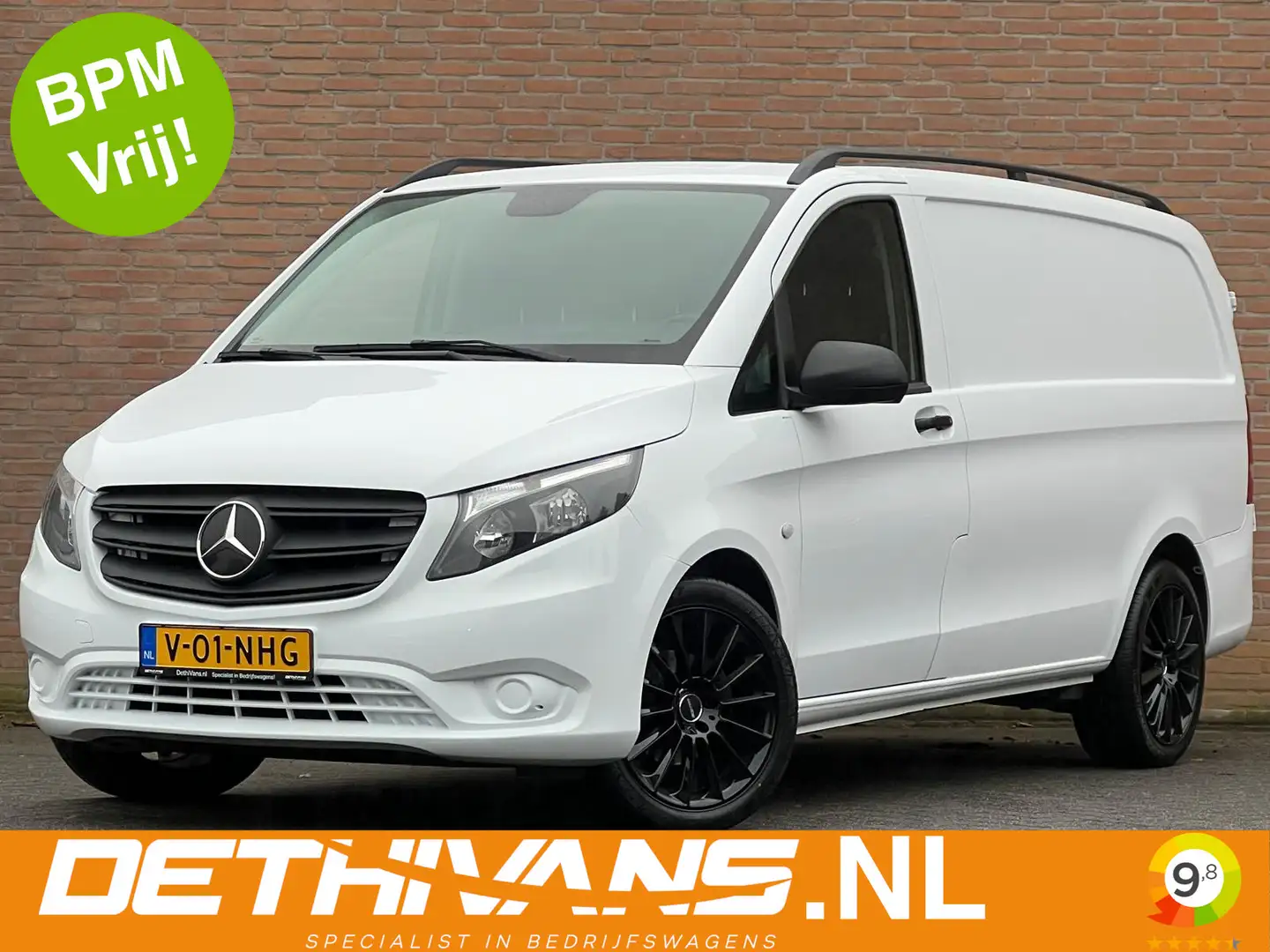 Mercedes-Benz Vito 116CDI 164PK Lang 9G-Tronic / Distronic / 2.500kg Wit - 1