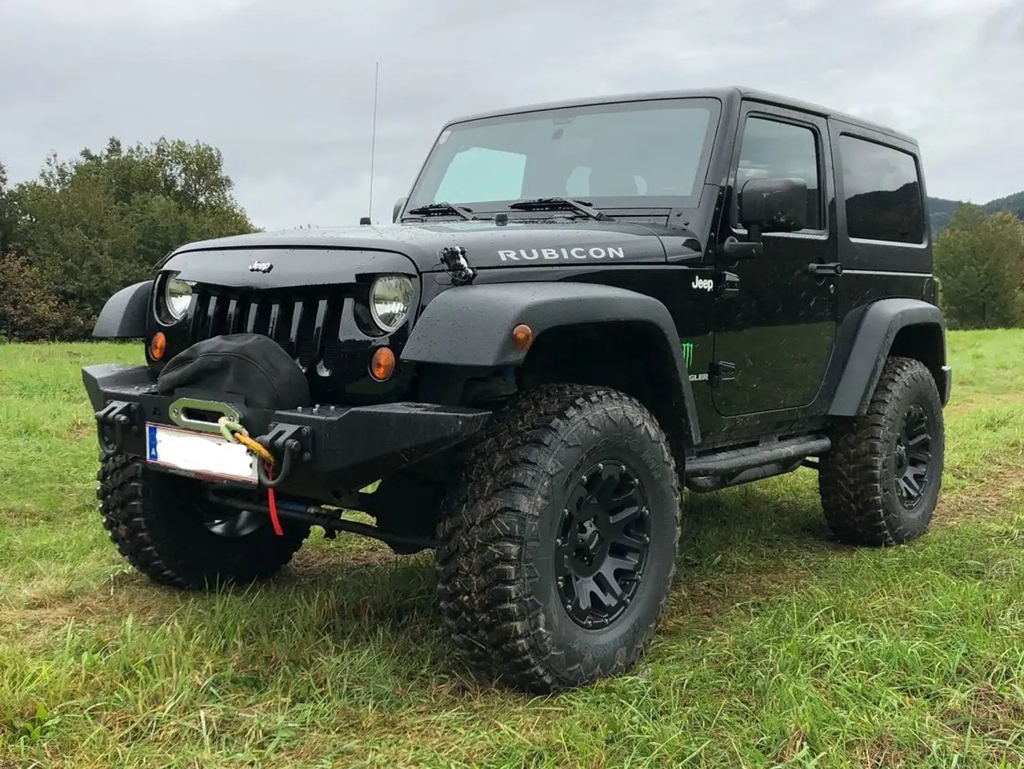 Jeep Wrangler Wrangler 3,8 V6 Rubicon Hardtop Automatic Negru - 1
