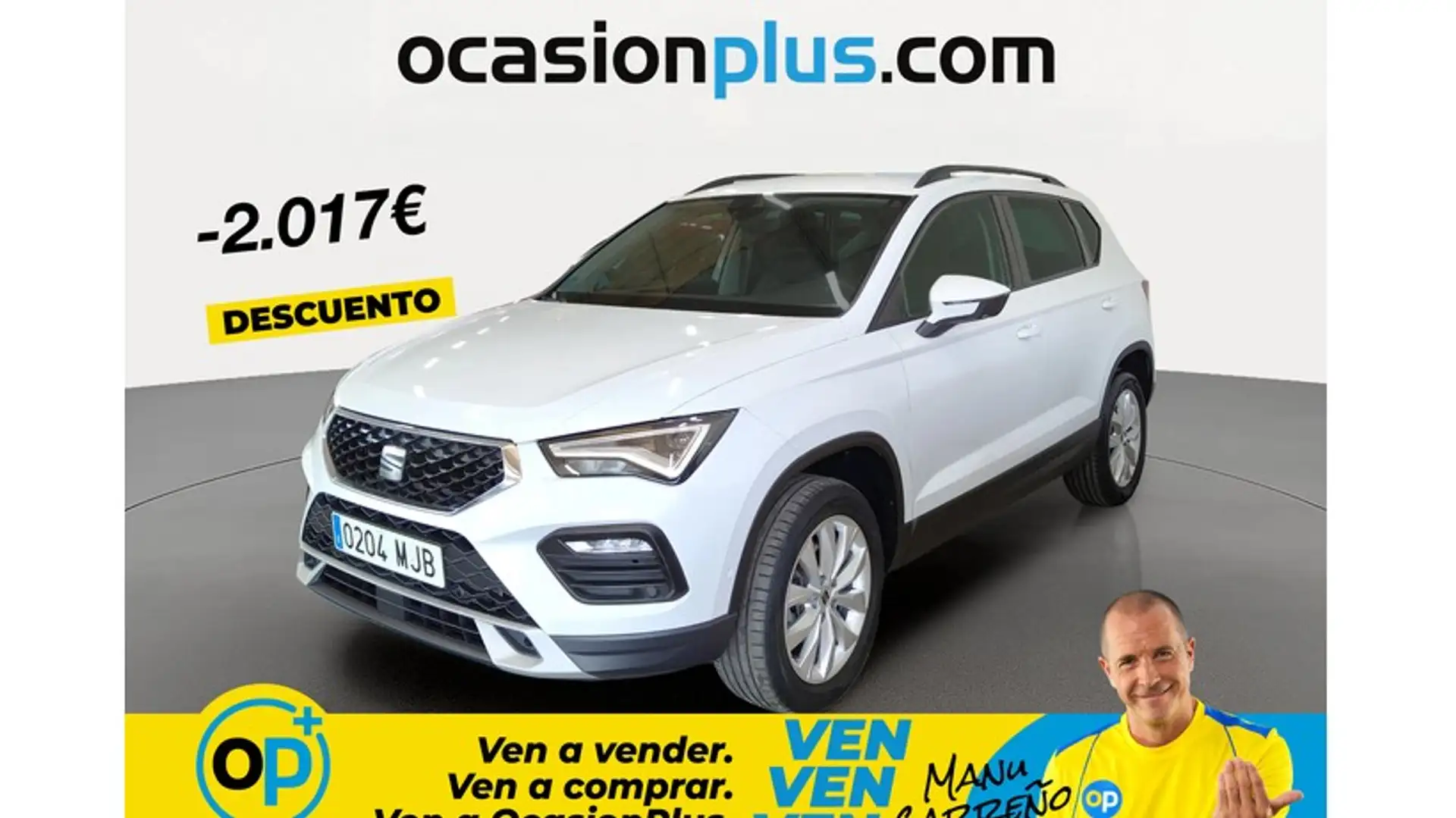 SEAT Ateca 1.5 EcoTSI S&S Style XM Blanco - 1