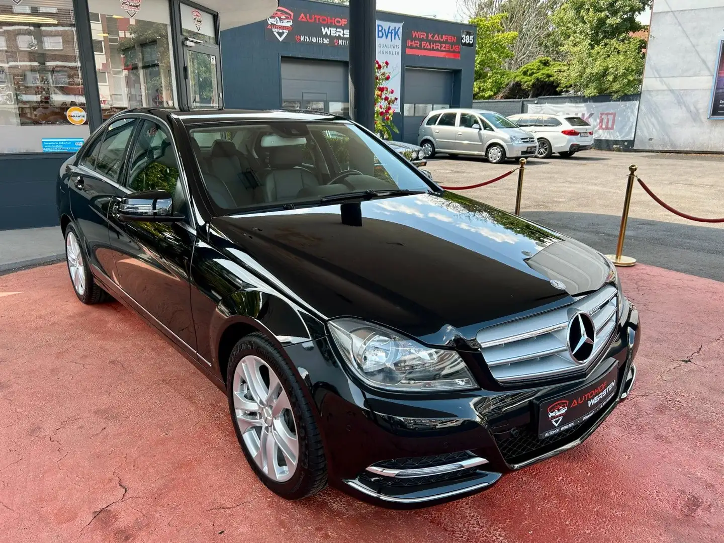 Mercedes-Benz C 180 C180 Lim.CGI BlueEfficiency Avantgarde Automatik Nero - 1