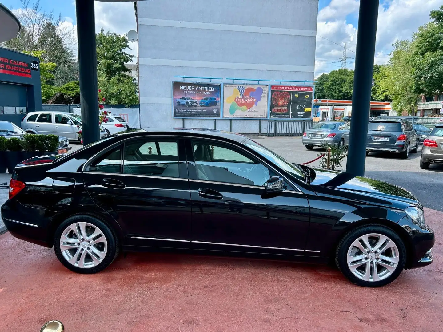 Mercedes-Benz C 180 C180 Lim.CGI BlueEfficiency Avantgarde Automatik Nero - 2