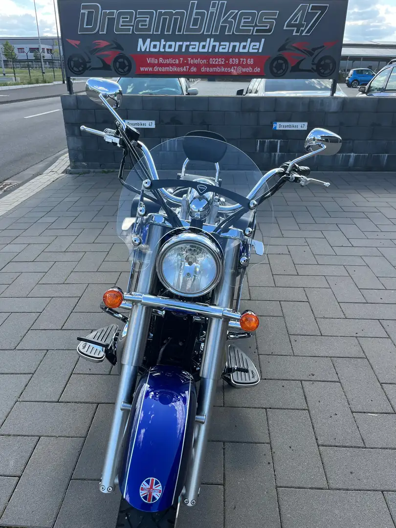 Triumph America LT **NEUZUSTAND**SCHEIBE**TASCHEN**SISSYBAR** Blue - 2