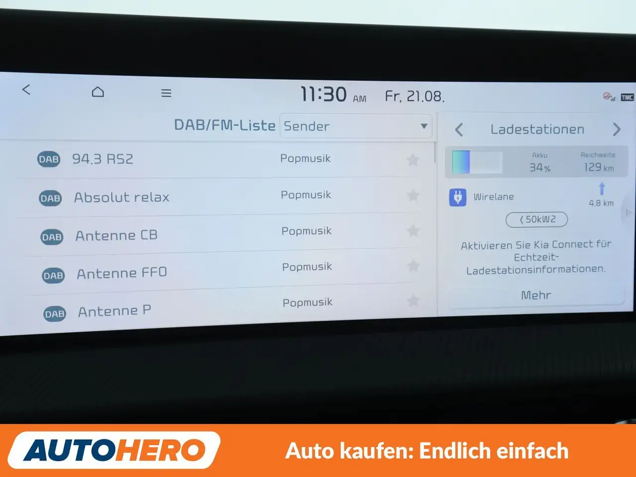 Kia EV6 electric drive 239 kW GT Line 4WD Aut.*NAVI*, миниатюра 22