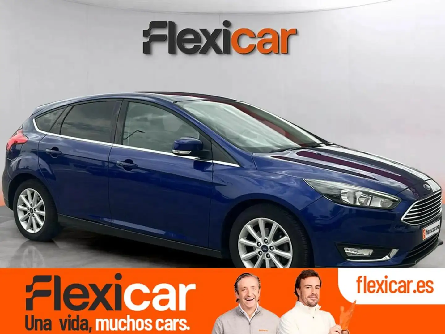 Ford Focus 1.0 Ecoboost 92kW Titanium Bleu - 1