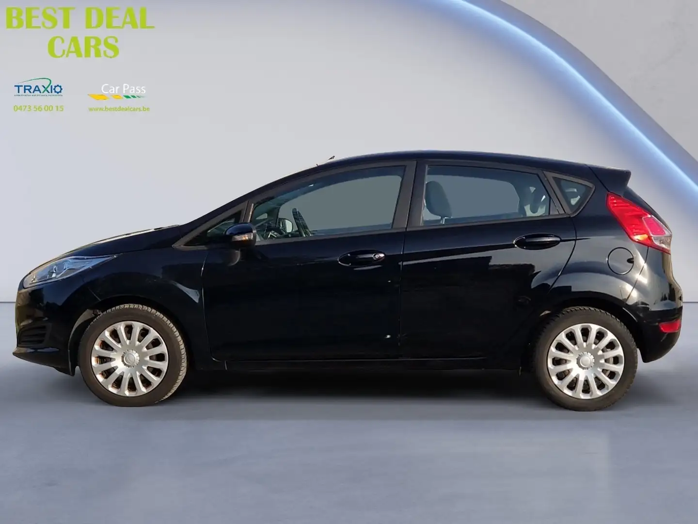 Ford Fiesta 1.25i Trend 1 An/Jaar Garantie! Schwarz - 2