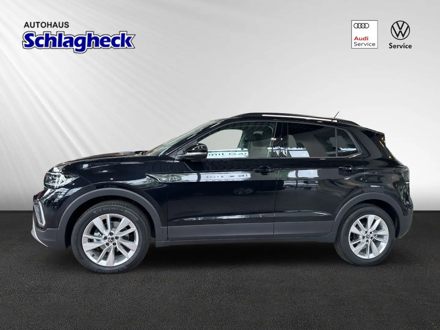 Volkswagen T-Cross Limited Edition TSI DSG IQ Light /AHK Klima Navi Noir - 2