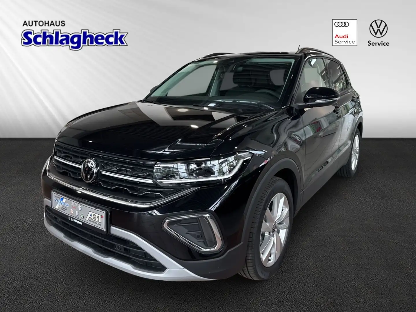 Volkswagen T-Cross Limited Edition TSI DSG IQ Light /AHK Klima Navi Noir - 1