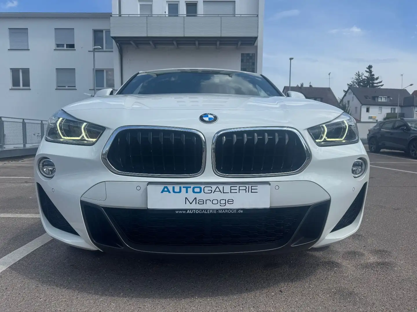 BMW X2 xD 20 d M Sport PANO/HUD/NAVI+/KAMERA/ALU Blanc - 2