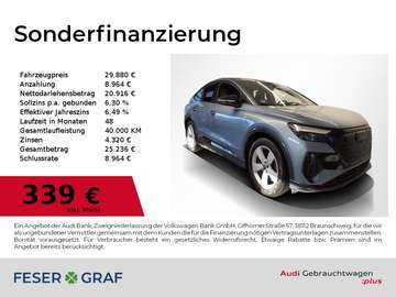 Sportback 50 qu S Line Ext AHK,Navi,Kamera