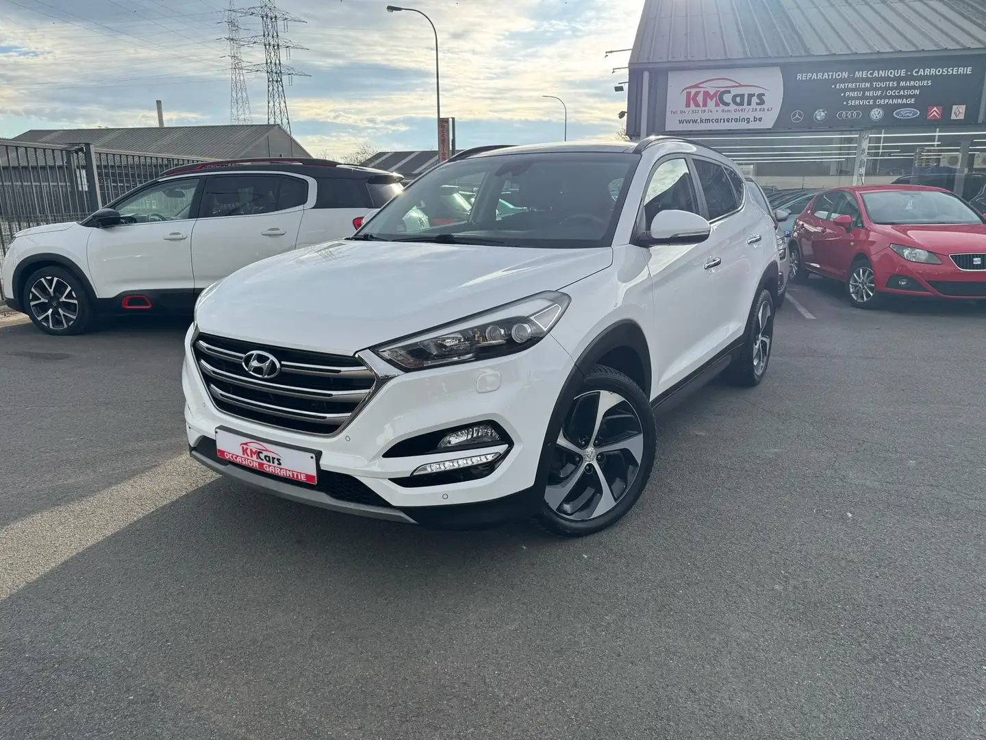 Hyundai TUCSON 2.0 CRDI/AUTOMATIQUE /1'ier PROPRIETAIRE/TOIT PANO Wit - 1