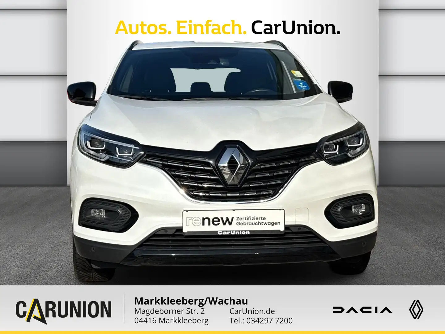 Renault Kadjar Black Edition TCE 140 Navi*Rückfahrkamera Wit - 2