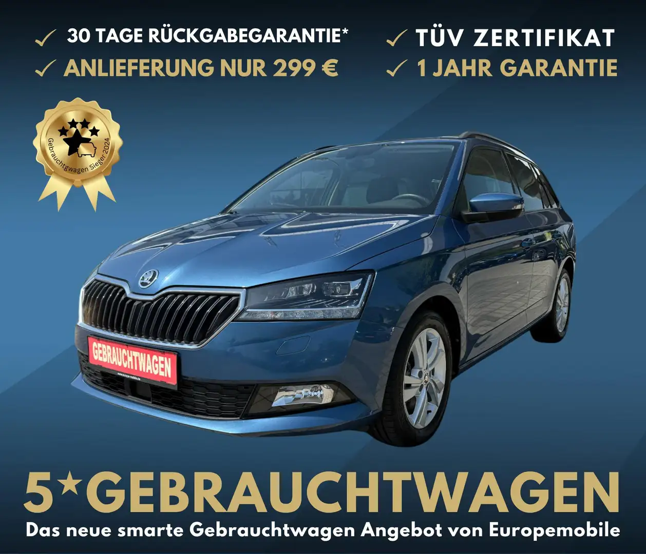 Skoda Fabia Combi STYLE (D4) 1.0 TSI OPF 95 DSG LED, NAVI, ... - 1