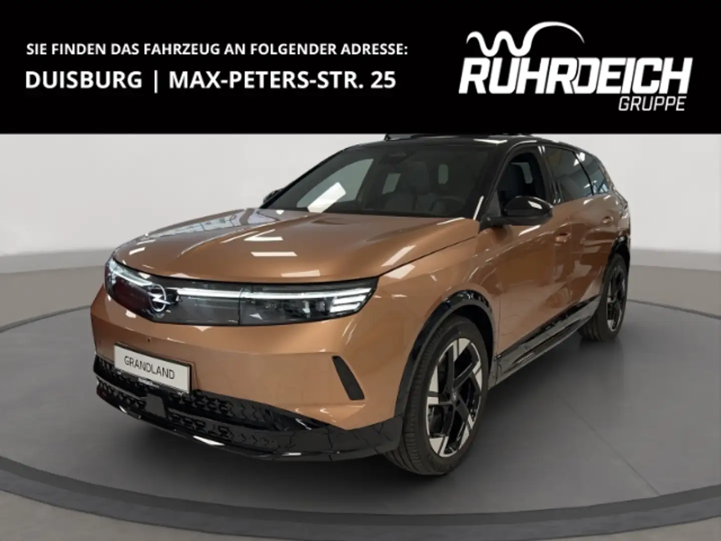 Opel Grandland GS *INKL.GRATIS WALLBOX* NAVI 360°Kamera Pano SHZ Braun - 1