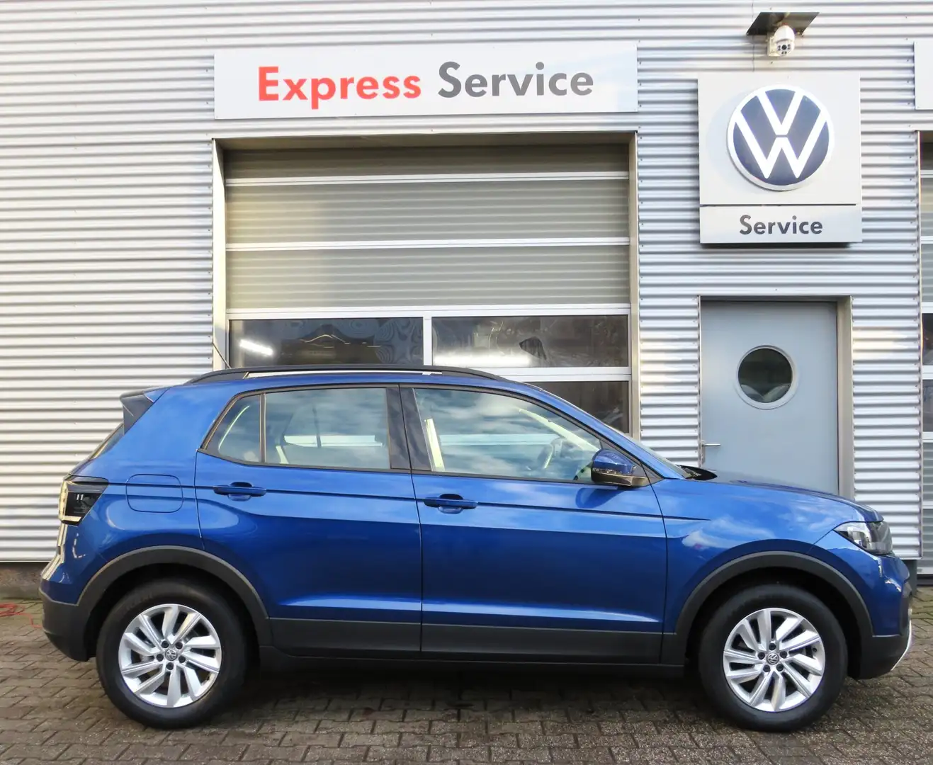 Volkswagen T-Cross 1.0 TSI Life  /Navi/PDC v+ht./Blind-Spot/Sitzheizu Blau - 1