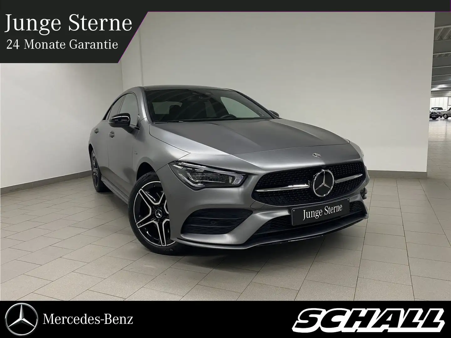 Mercedes-Benz CLA 250 e COUPÉ AMG+NIGHT+DIST+PANO+HUD+360°+18" Grau - 1