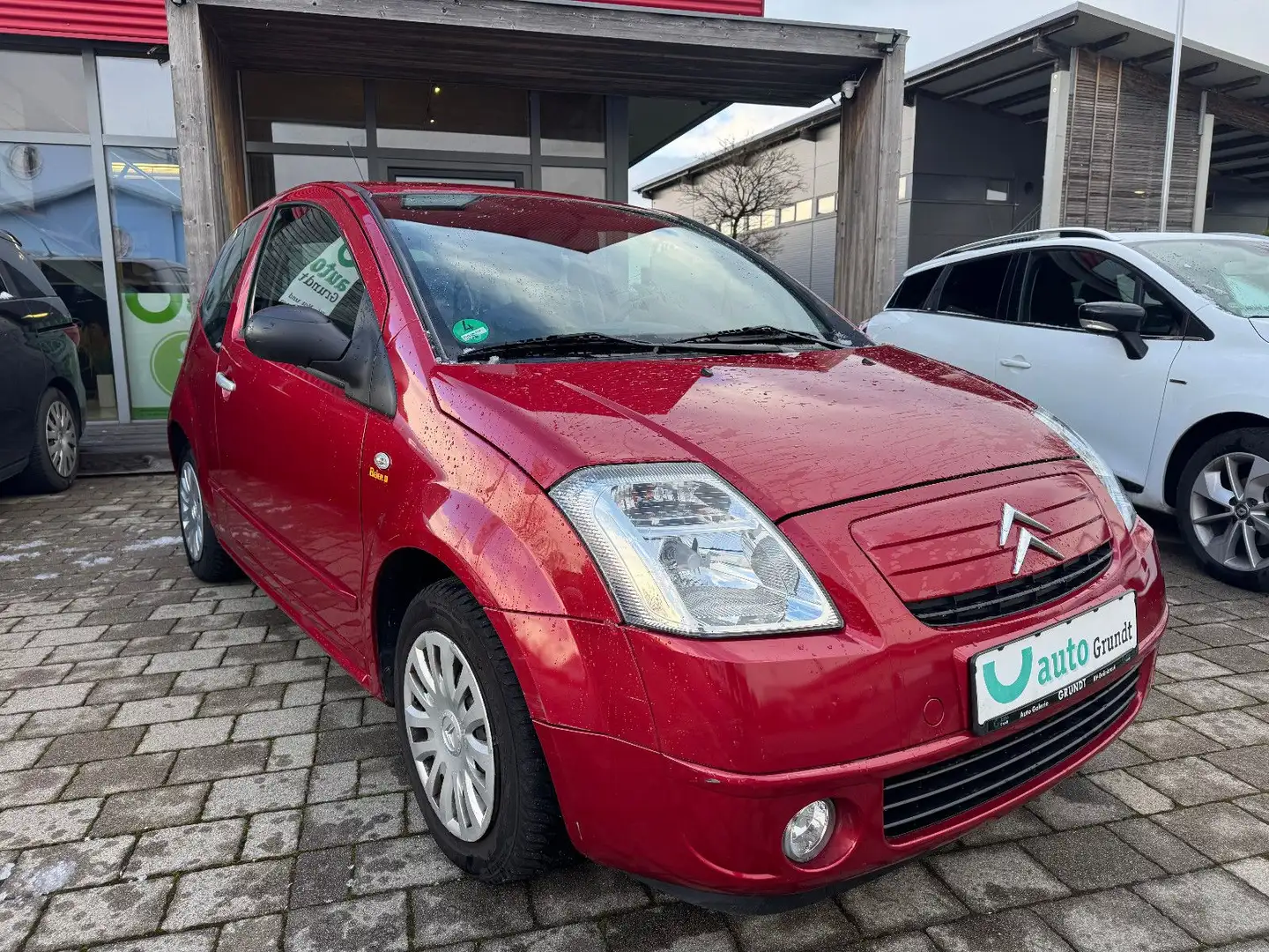 Citroen C2 1.4 VTR Plus nur 51.000 KM !! Rouge - 2