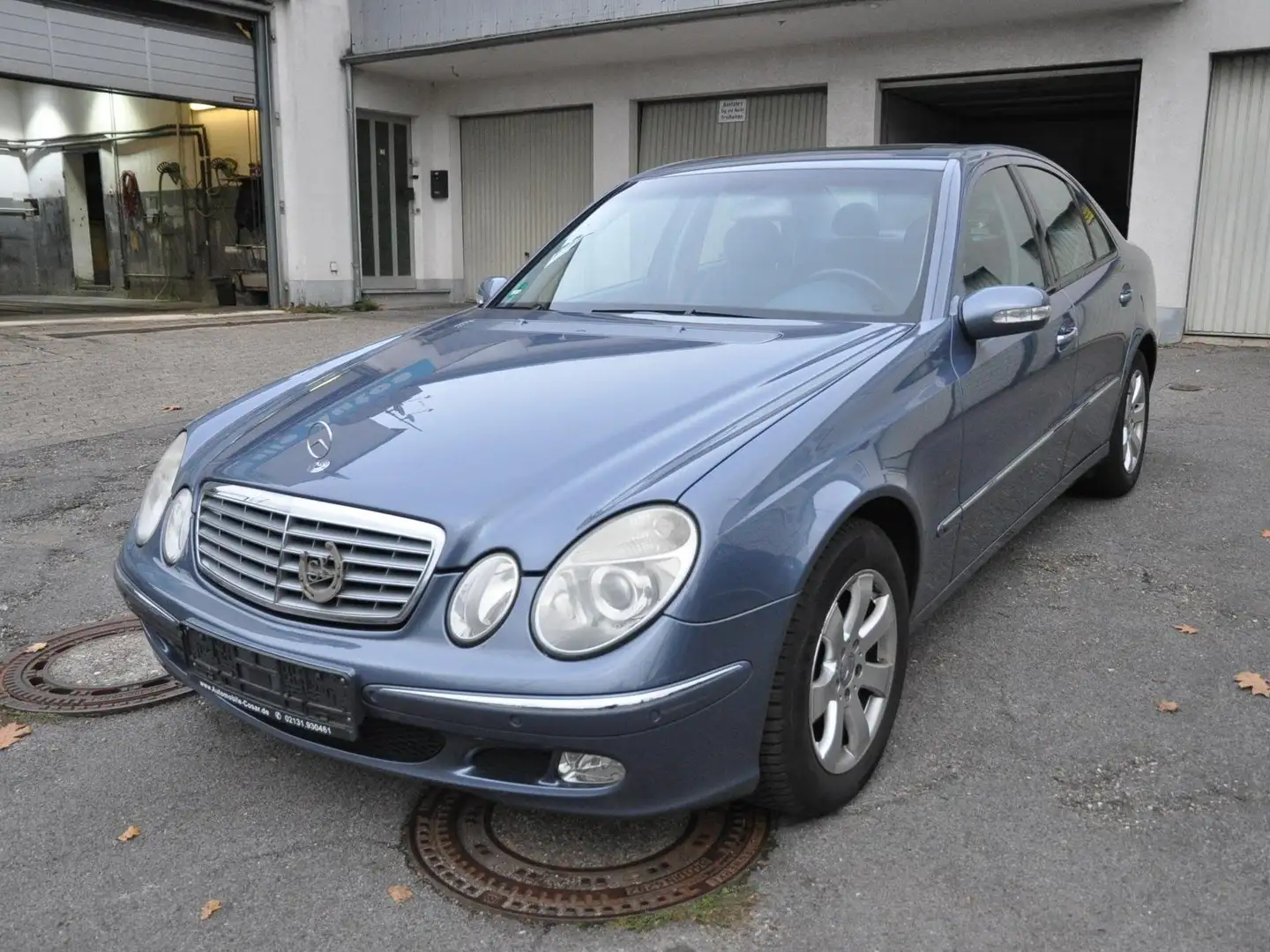 Mercedes-Benz E 200 E 200 Kompressor Automatik Elegance*Schiebedach* Blau - 2