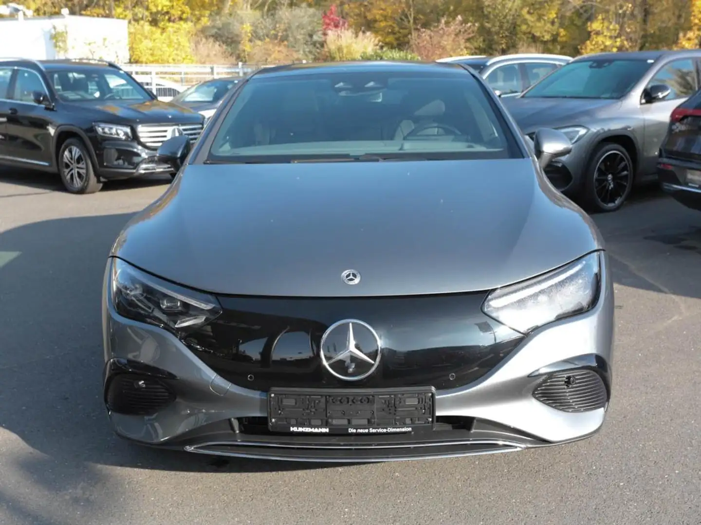 Mercedes-Benz EQE 350 + Electric Art Panorama Distronic AHK Grau - 2