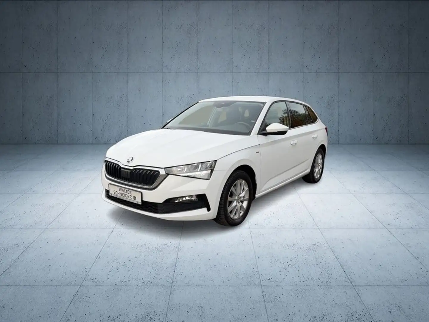 Skoda Scala 1.0 TSI Tour Navi LED SHZ Blanc - 2