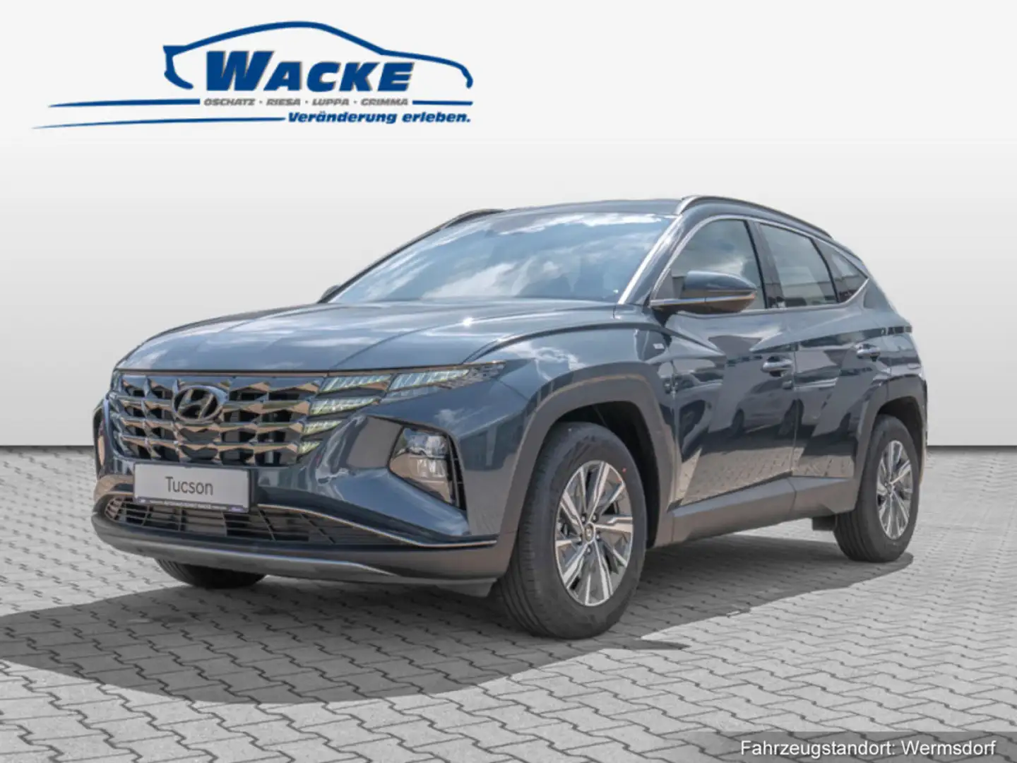 Hyundai TUCSON 1.6 Select Mild-Hybrid 4WD Bleu - 1