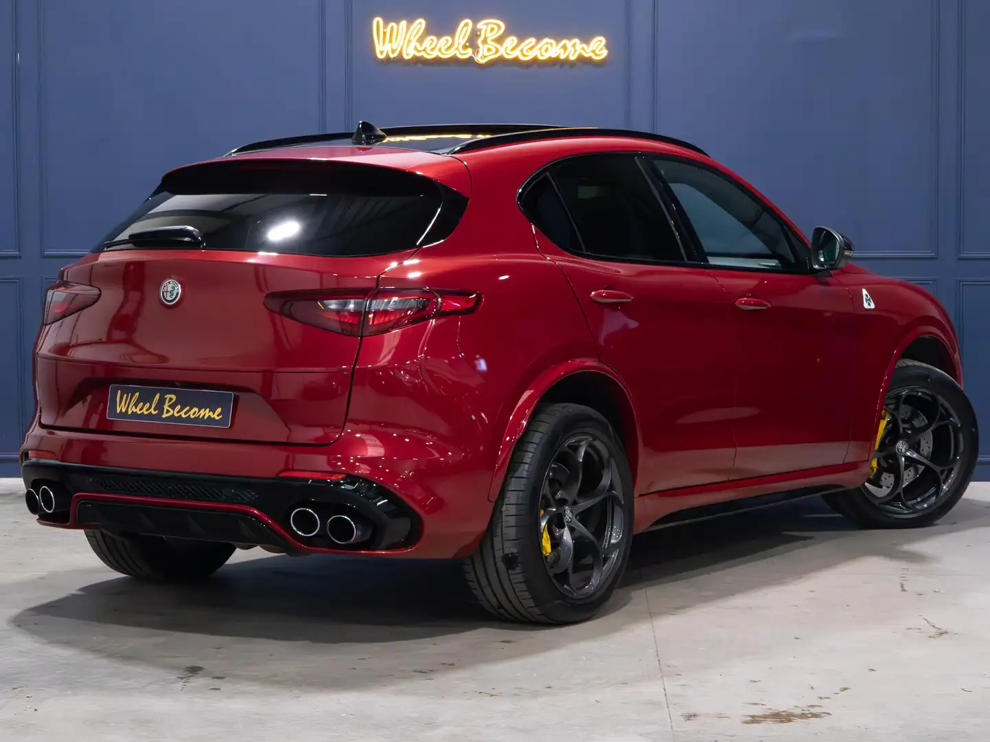 Alfa Romeo Stelvio 2.9 V6 510 Q4 QUADRIFOGLIO AT8 Rouge - 2