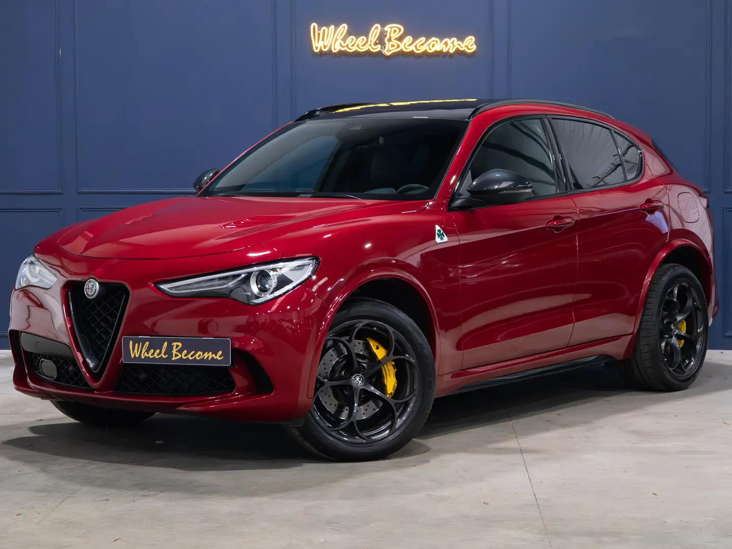 Alfa Romeo Stelvio 2.9 V6 510 Q4 QUADRIFOGLIO AT8 Rouge - 1